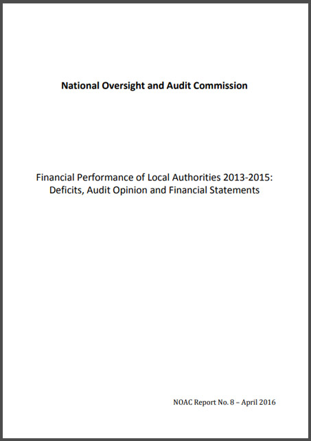 find out more about Report 8: NOAC Financial Performance of Local Authorities 2013-2015 